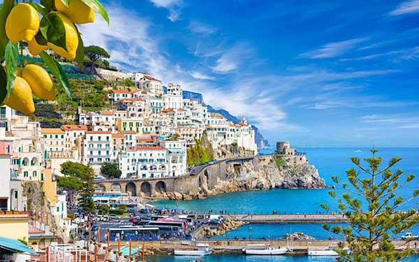 Amalfi Coast tour from Rome with driver