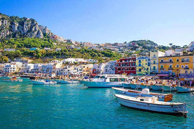 Capri tour da Roma con autista